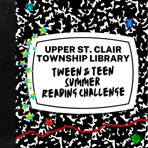 Graphic of Tween & Teen Summer Reading Challenge Logo